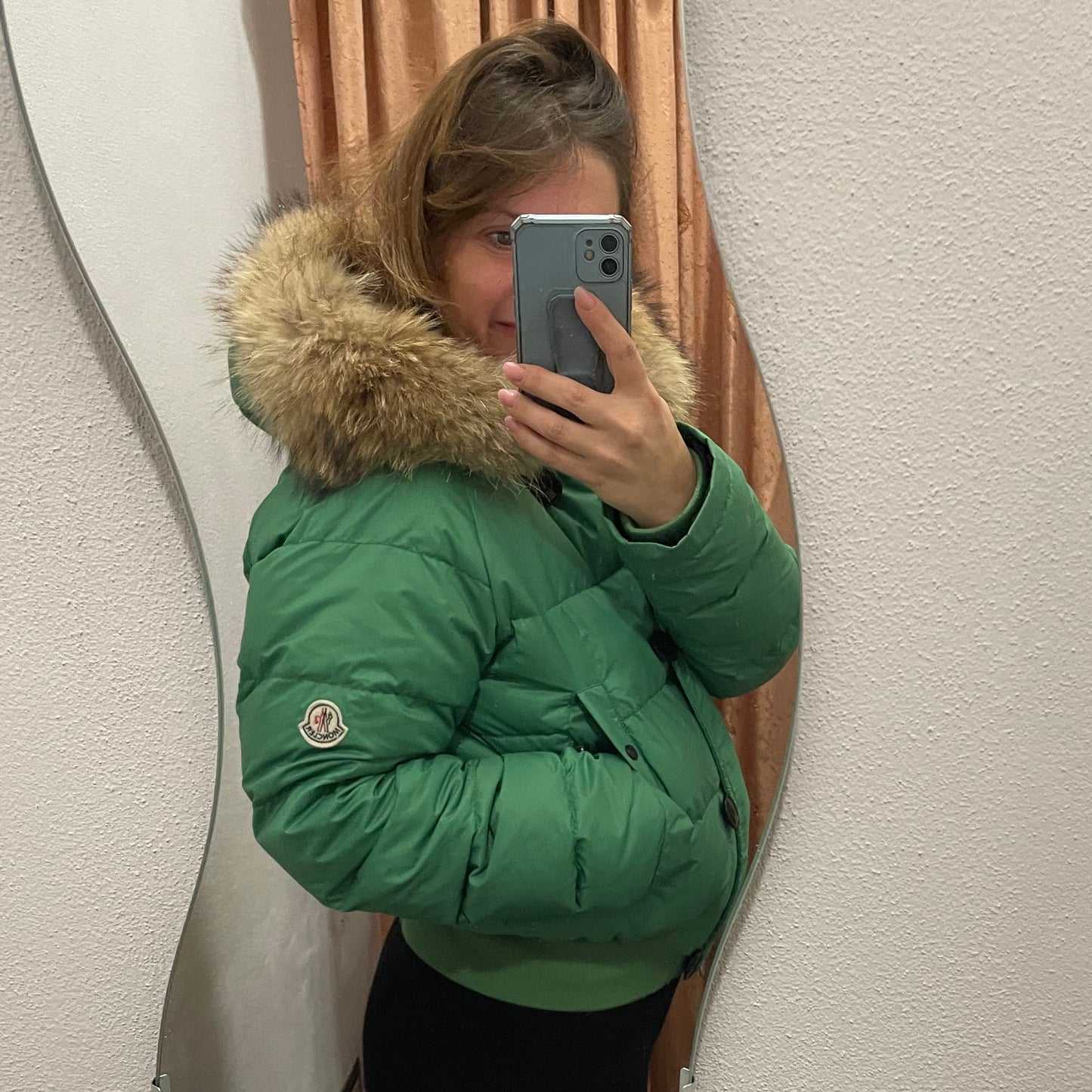 MONCLER con pelliccia
