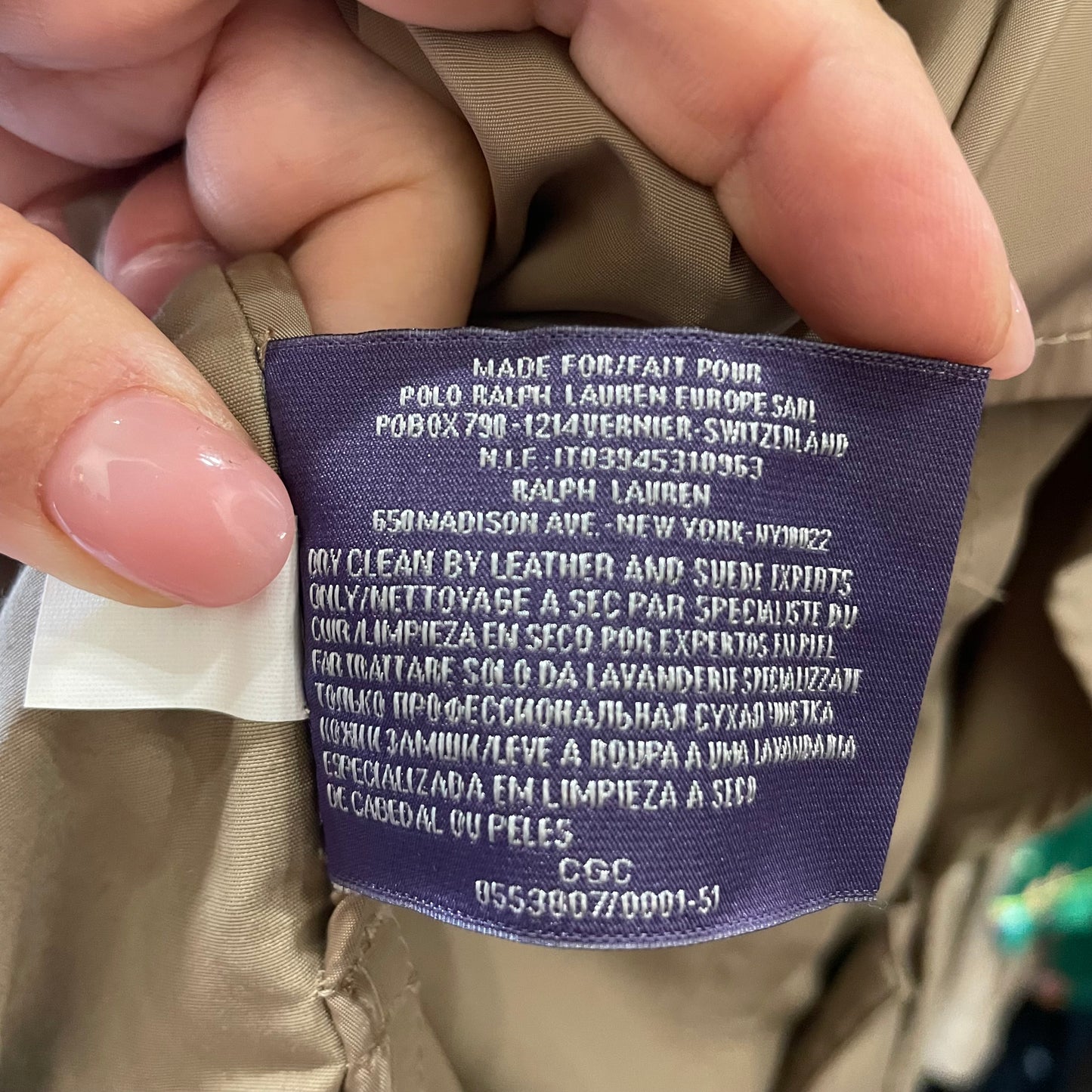 Impermeabile RALPH LAUREN