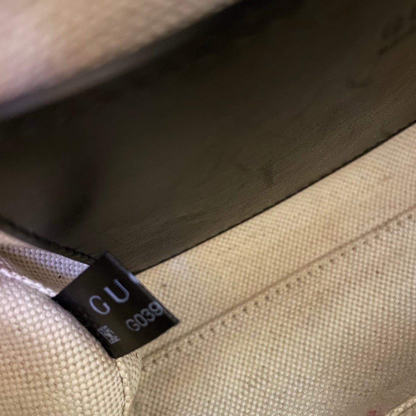 Bauletto GUCCI GG matelassé nero