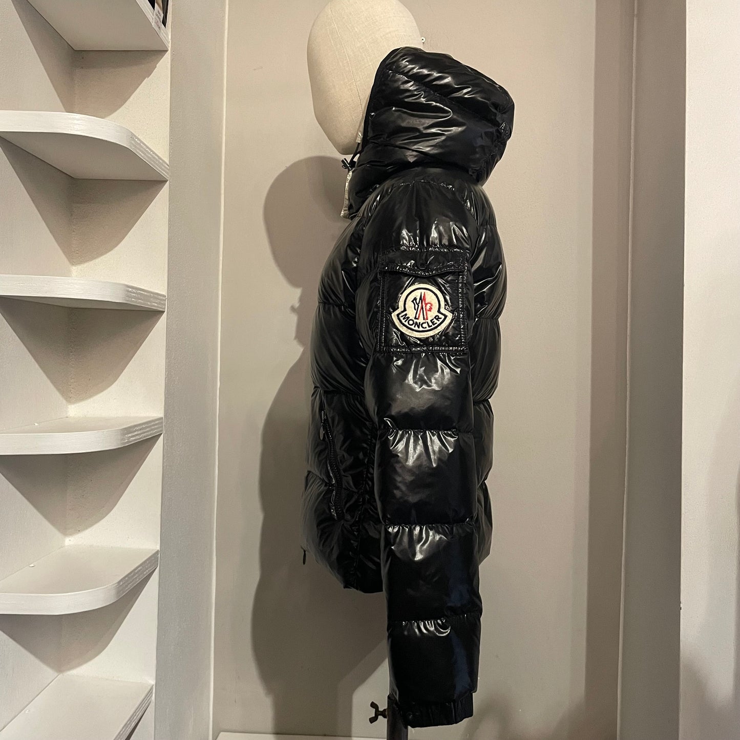 MONCLER nero lucido