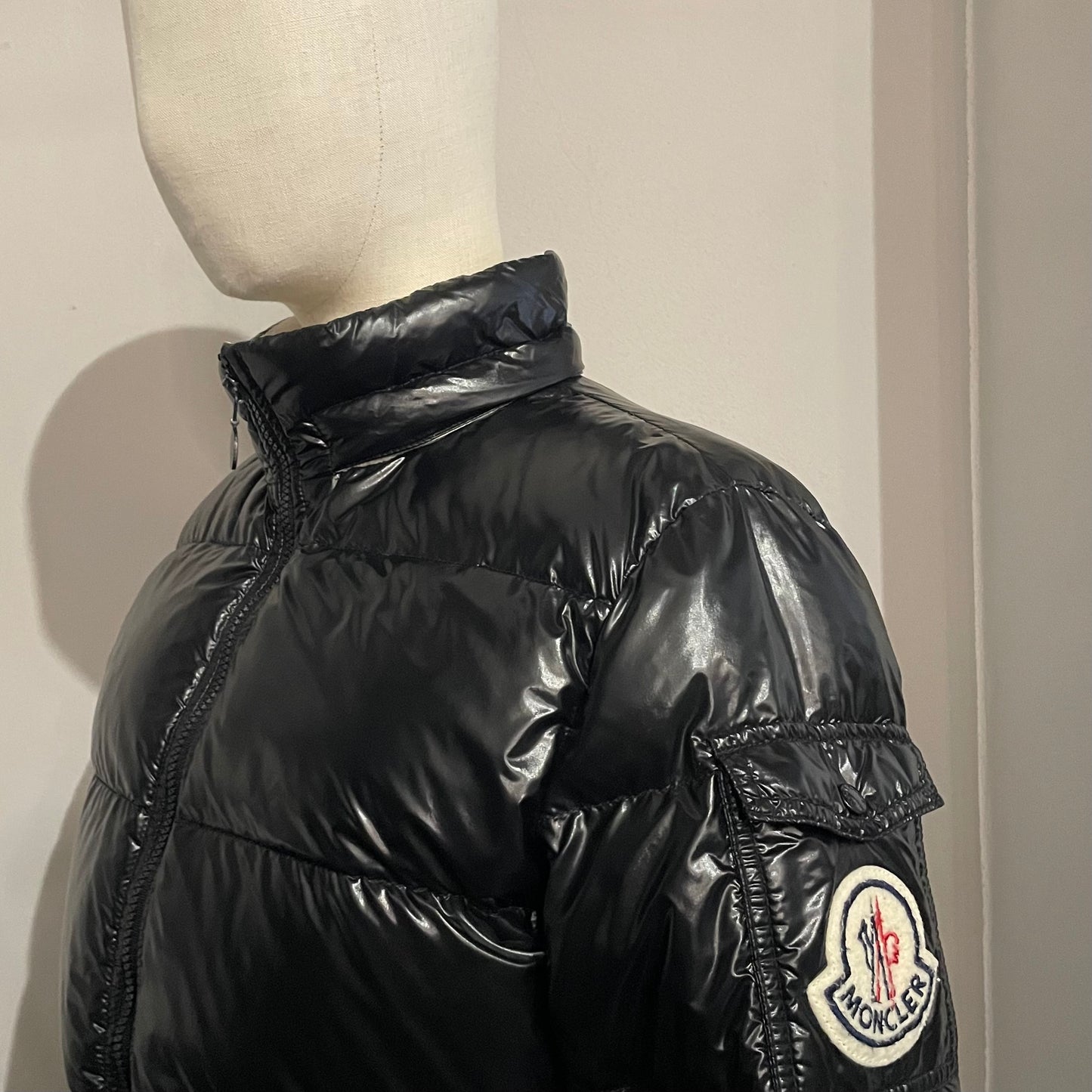 MONCLER nero lucido