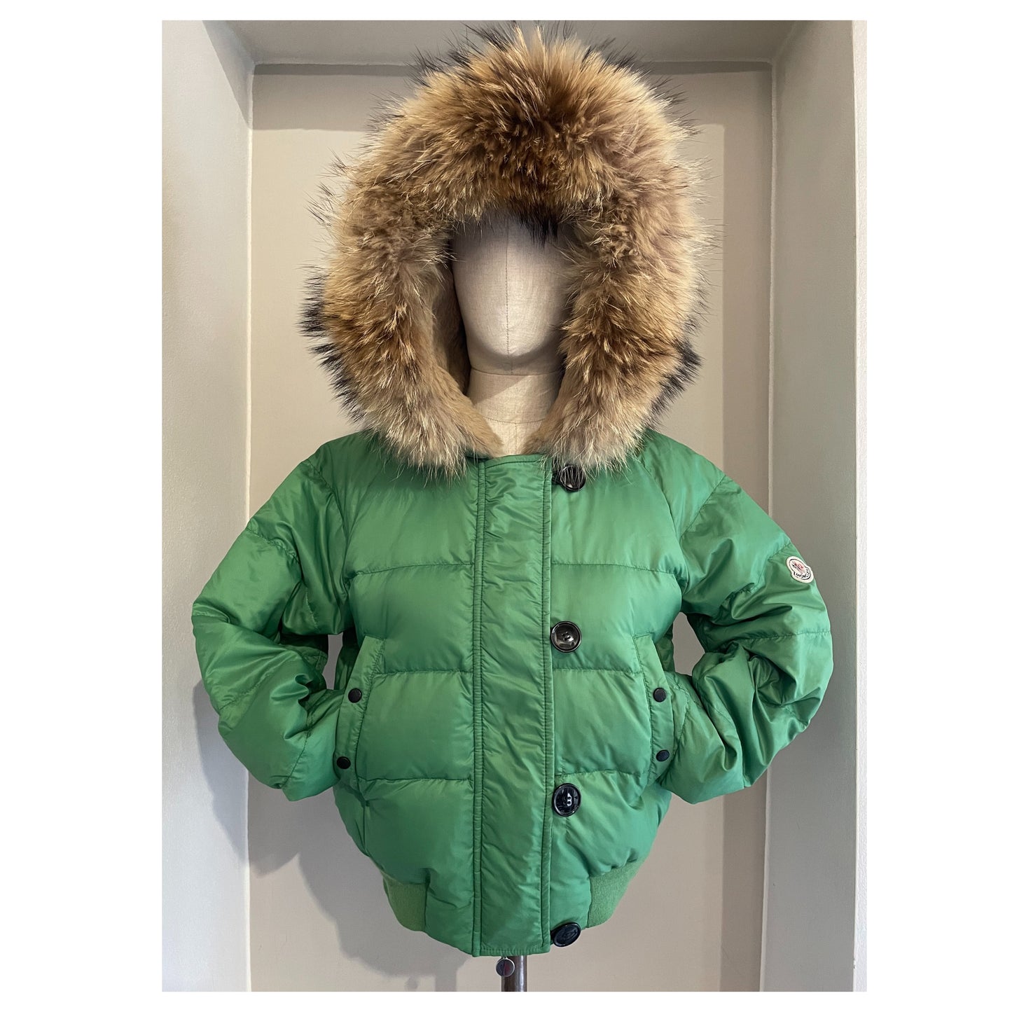 MONCLER con pelliccia