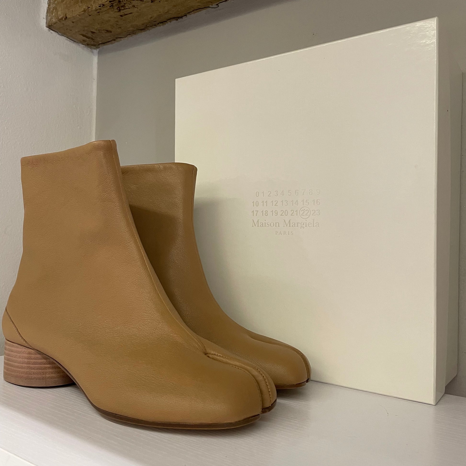 Stivaletti Tabi Maison Margiela con scatola 