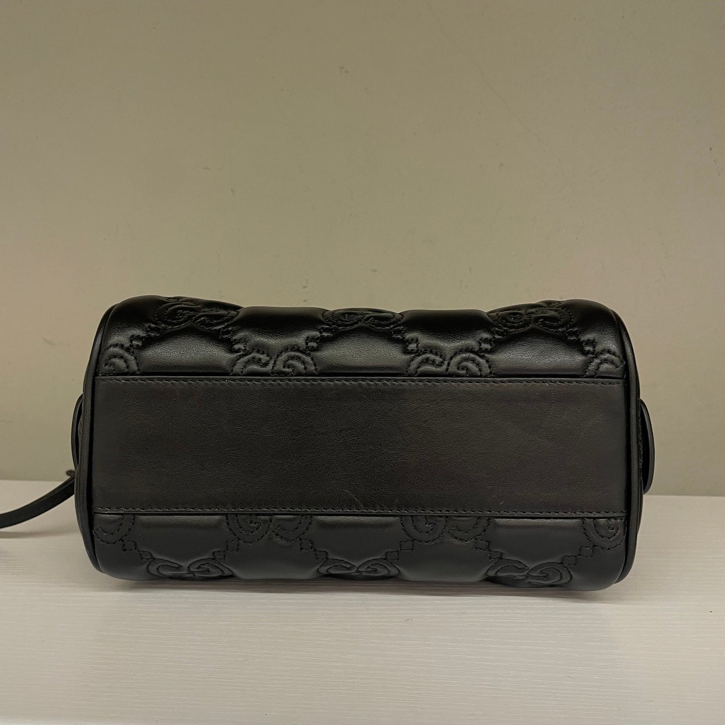 Bauletto GUCCI GG matelassé nero