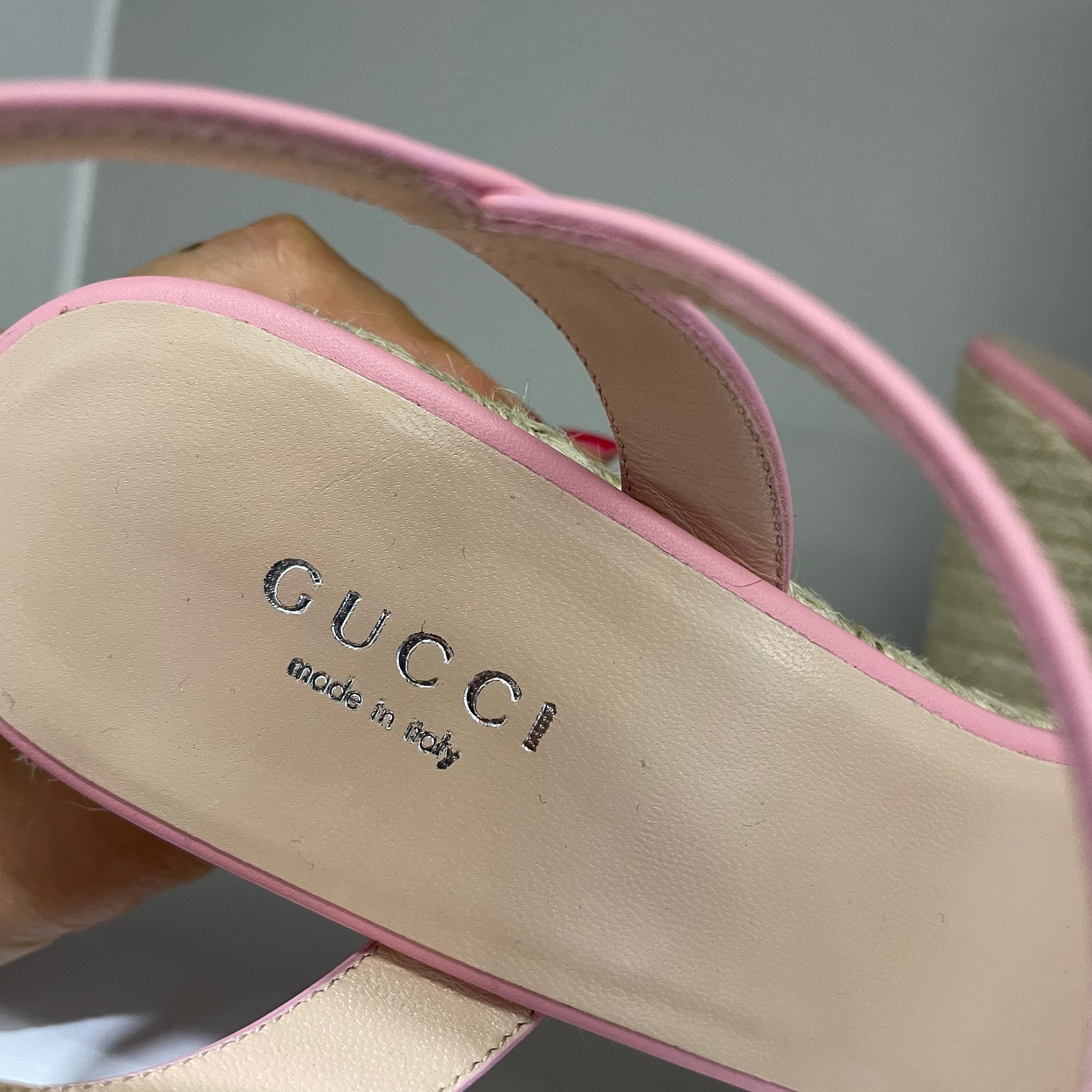 Espadrillas gucci 2025