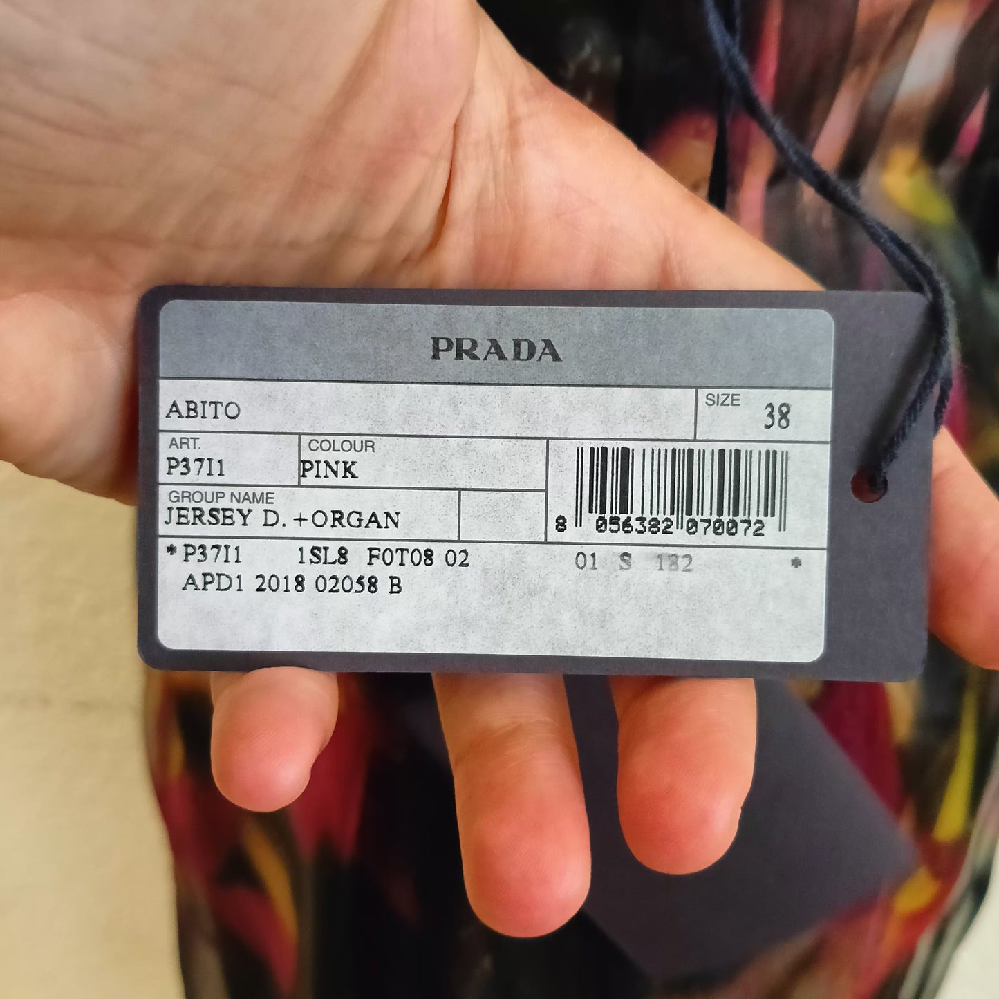 Abito midi Prada F/W 2018