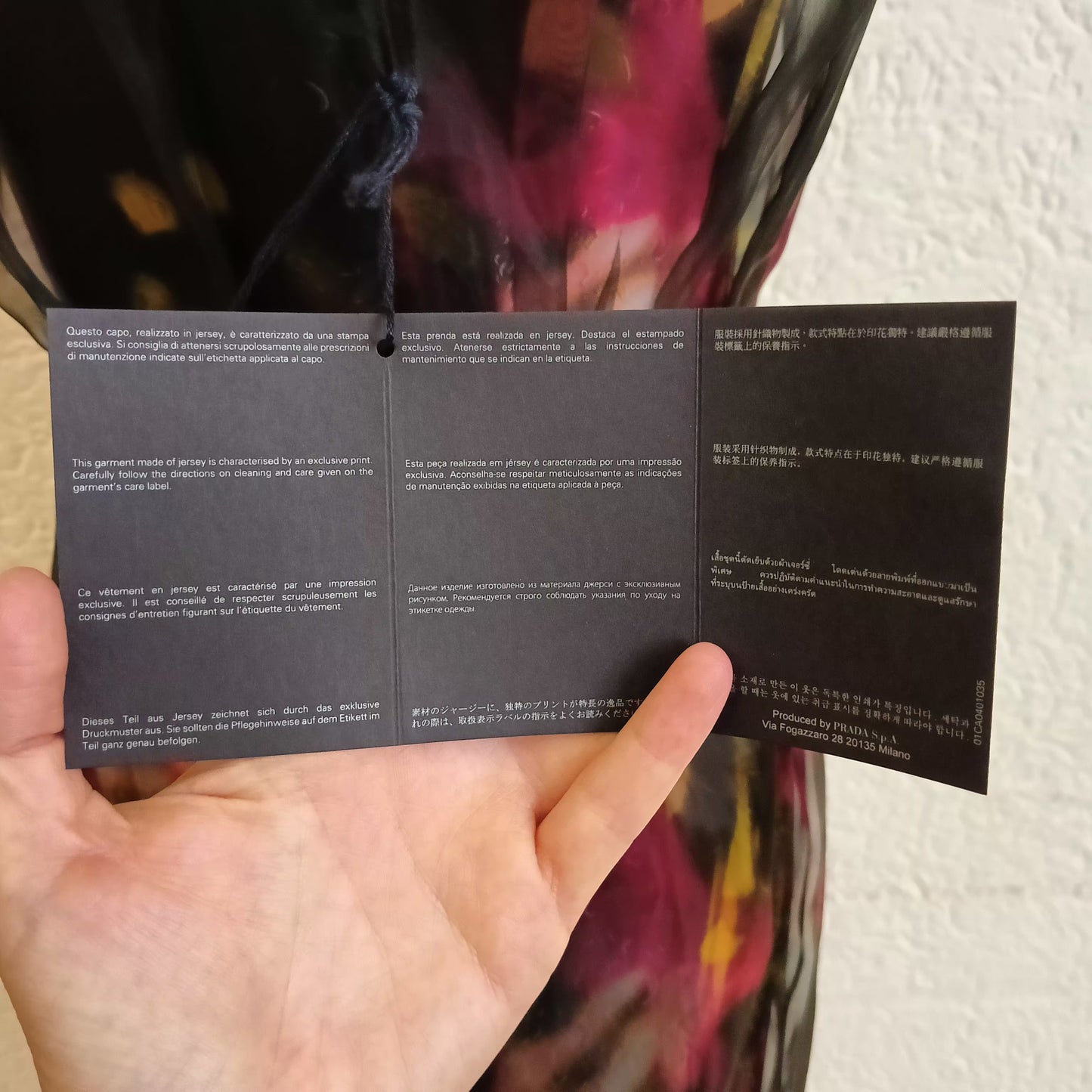 Abito midi Prada F/W 2018
